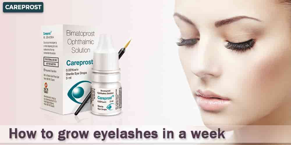 How to Grow Eyelashes in a Week | Careprost.co