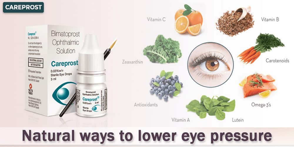 Natural ways to lower eye pressure