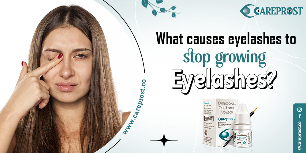 What causes eyelashes to stop growing eyelashes